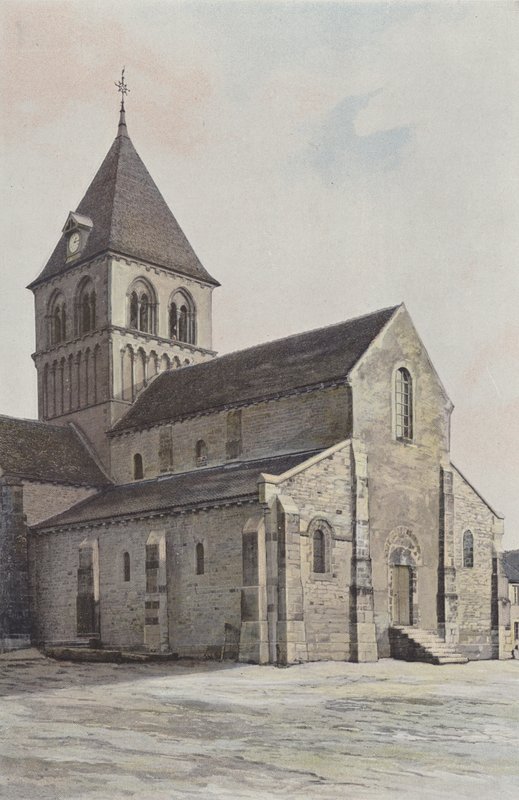 Rouy, Chiesa, Insieme Nord-Ovest da French Photographer