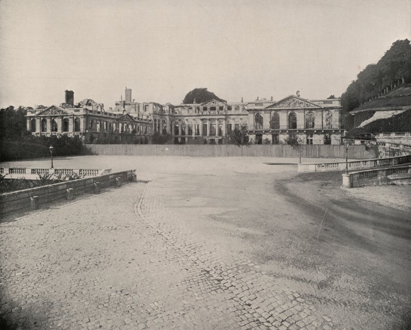 Rovine del Palazzo di St Cloud da French Photographer