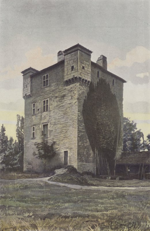 Saint-Jean-Poutge, Mulino di Herreboue da French Photographer