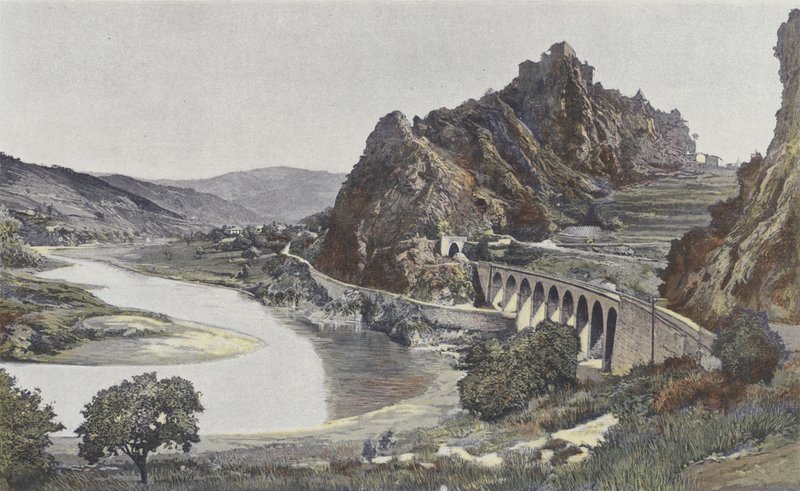 Saint-Paul-en-Cornillon, Vista della roccia di Cornillon da French Photographer
