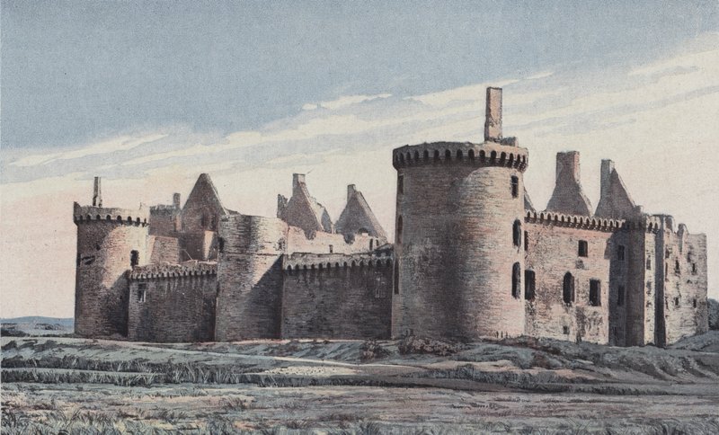 Sarzeau, Rovine del Castello di Sucinio da French Photographer