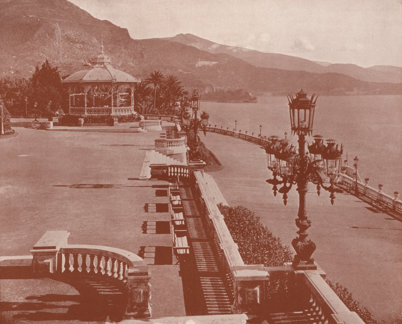 Terrazza sul Mare dei Giardini del Casinò da French Photographer
