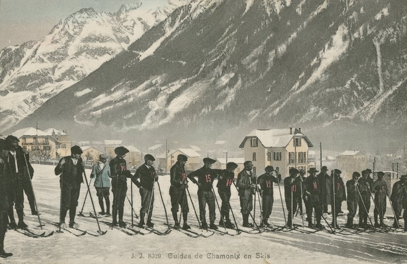 Istruttori di sci a Chamonix da French Photographer