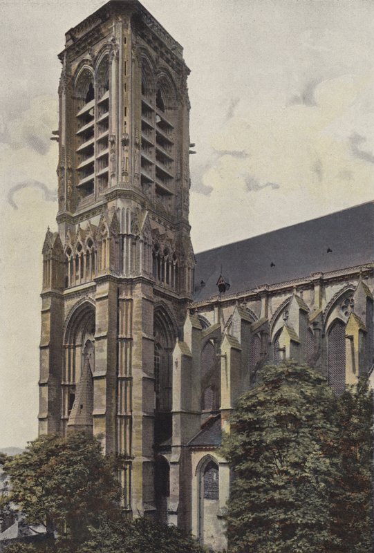 Soissons, Cattedrale (campanile S O) da French Photographer