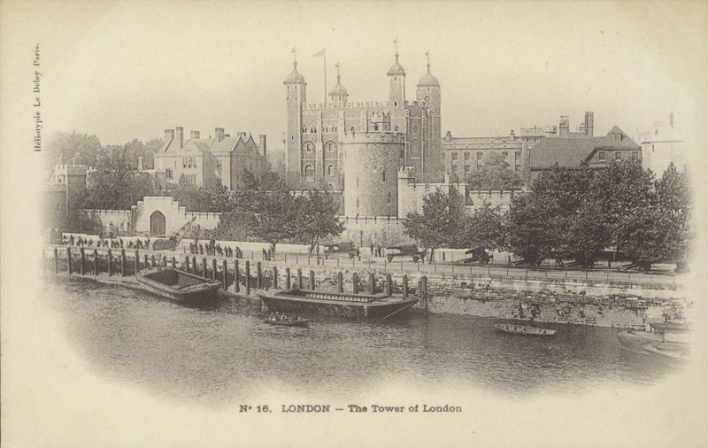 La Torre di Londra e il fiume Tamigi da French Photographer
