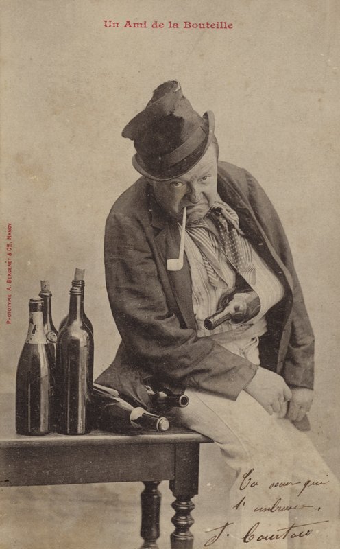 Un amico della bottiglia da French Photographer