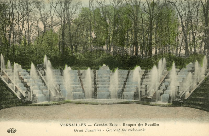 Versailles, Grand Eaux, Boschetto di Rocailles da French Photographer