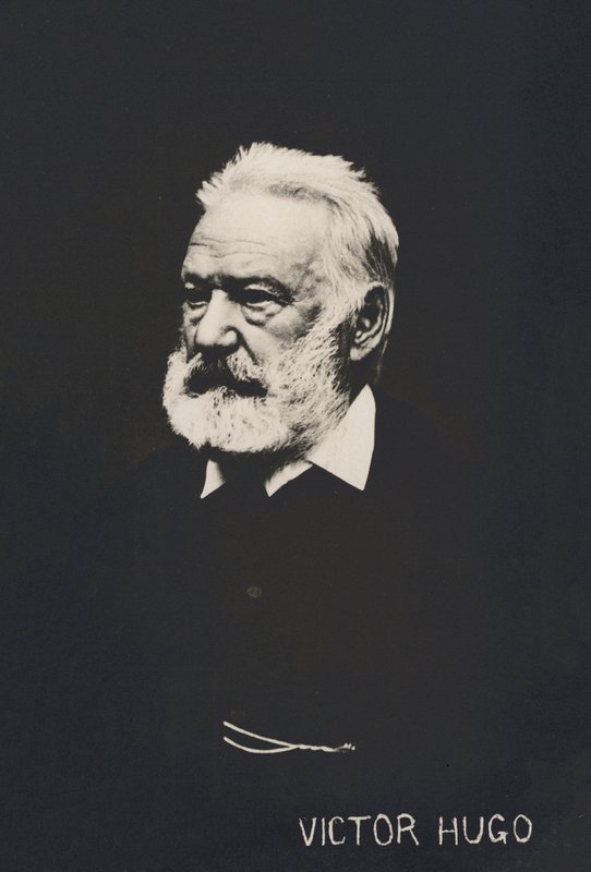Victor Hugo, ritratto da French Photographer