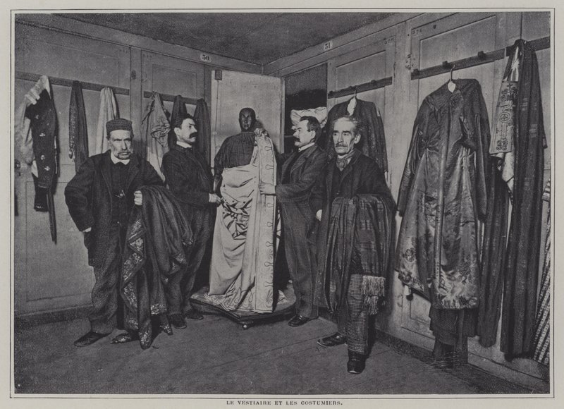 Reparto guardaroba della Comédie-Française, Parigi da French Photographer