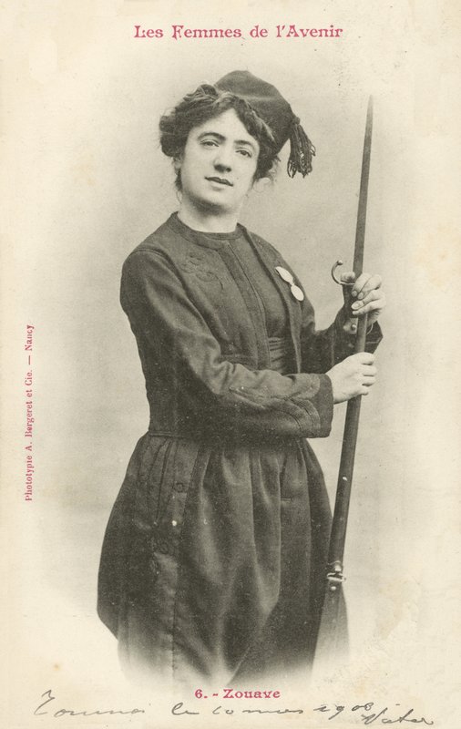 Zouave, Donna del Futuro da French Photographer