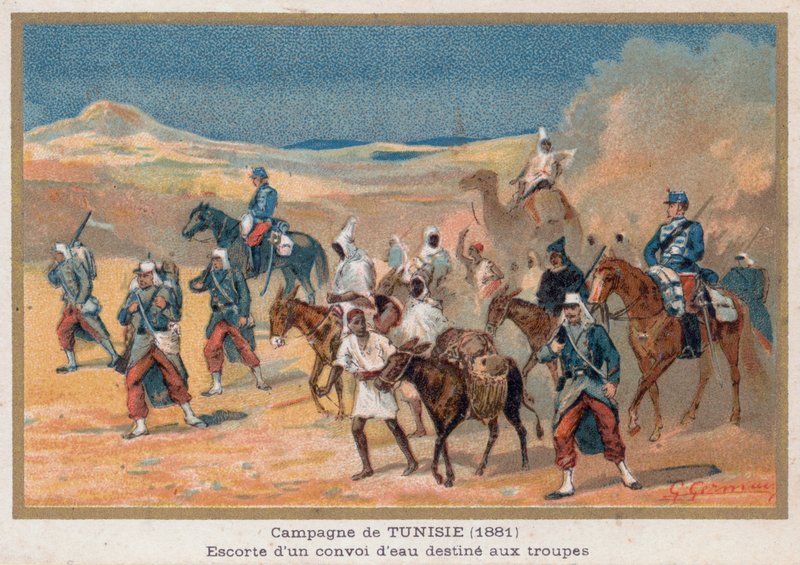 Un convoglio d