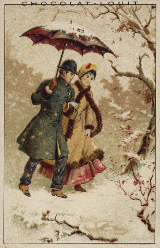 Una passeggiata nella neve da French School