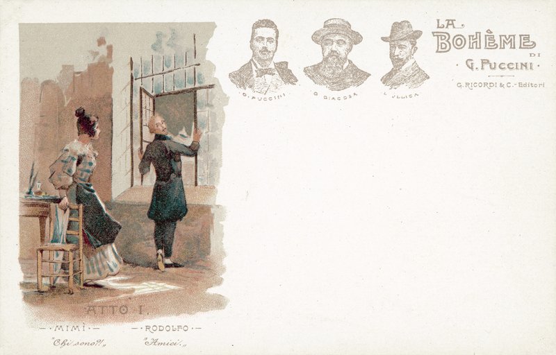 Atto Primo, La Bohème da French School