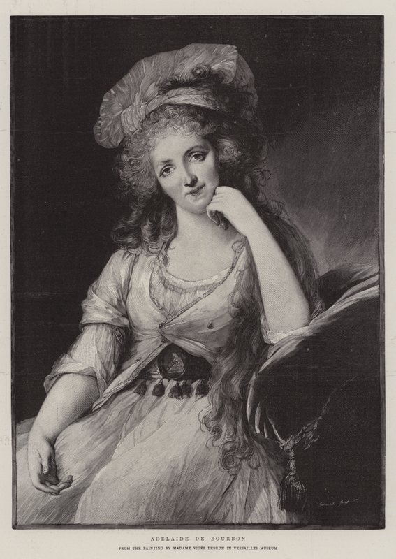 Adelaide de Bourbon da French School