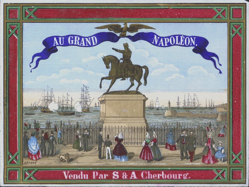 Pubblicità per Au Grand Napoleon da French School