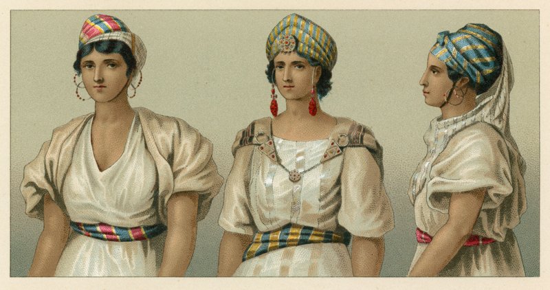 Costume africano da French School
