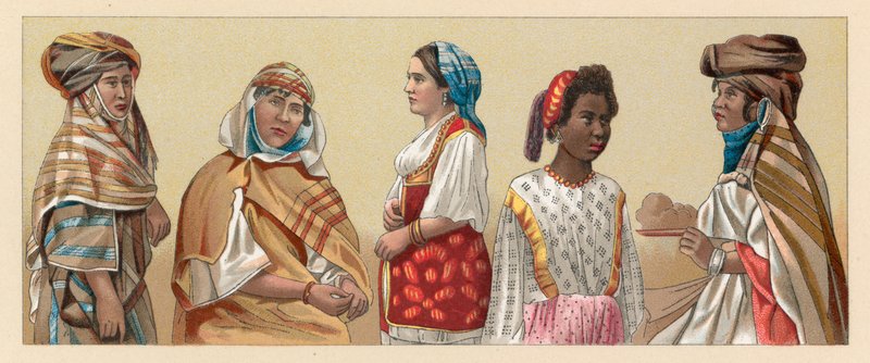 Costume africano da French School