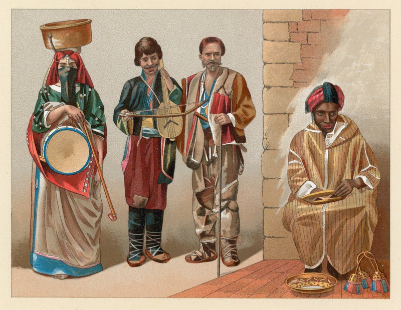 Costume africano da French School