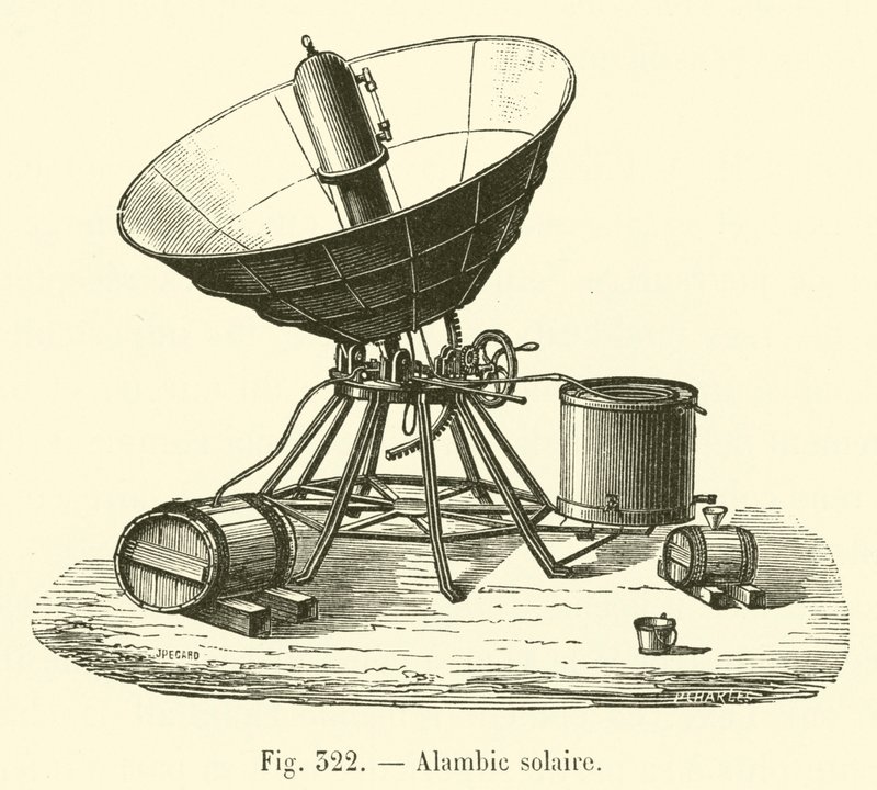 Alambicco solare da French School