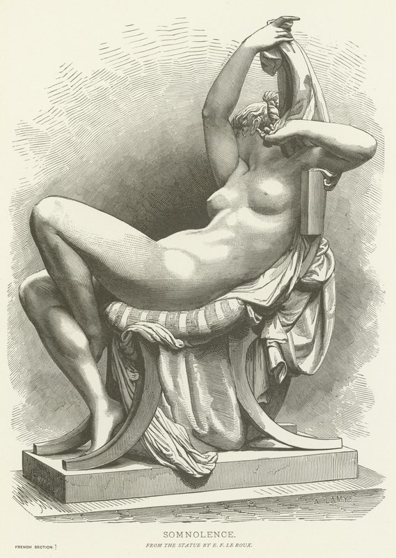 Allegoria della Sonnolenza da French School