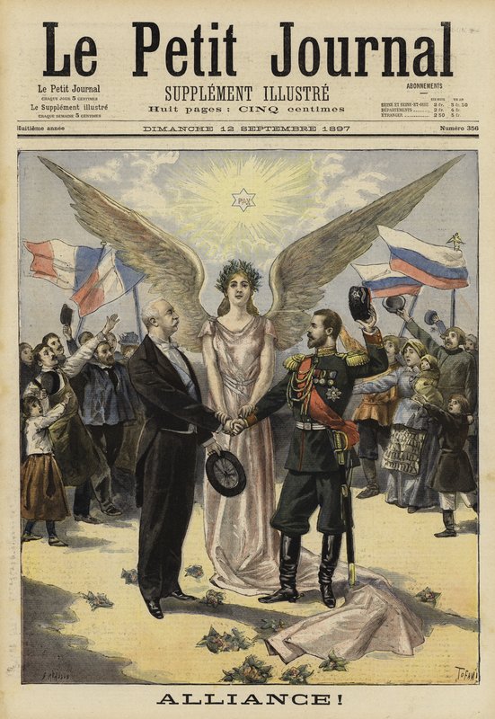 Alleanza tra Francia e Russia, 1897 da French School