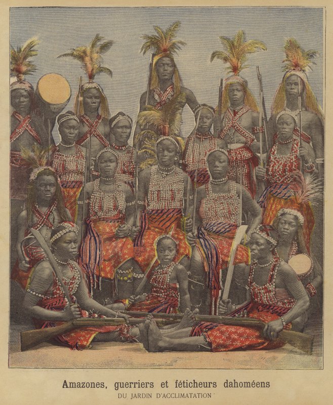 Amazzoni, guerrieri e stregoni del Dahomey da French School