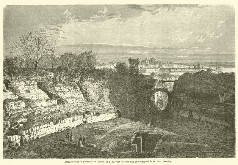 Anfiteatro di Siracusa da French School
