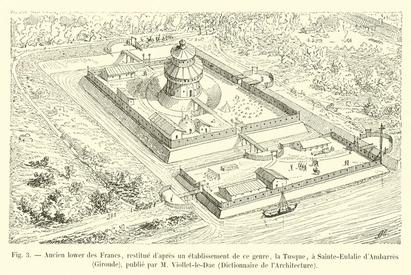 Antico lower dei Francs da French School