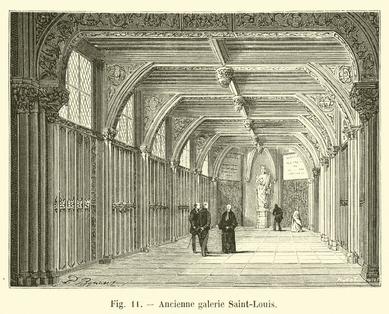 Antica galleria Saint-Louis da French School