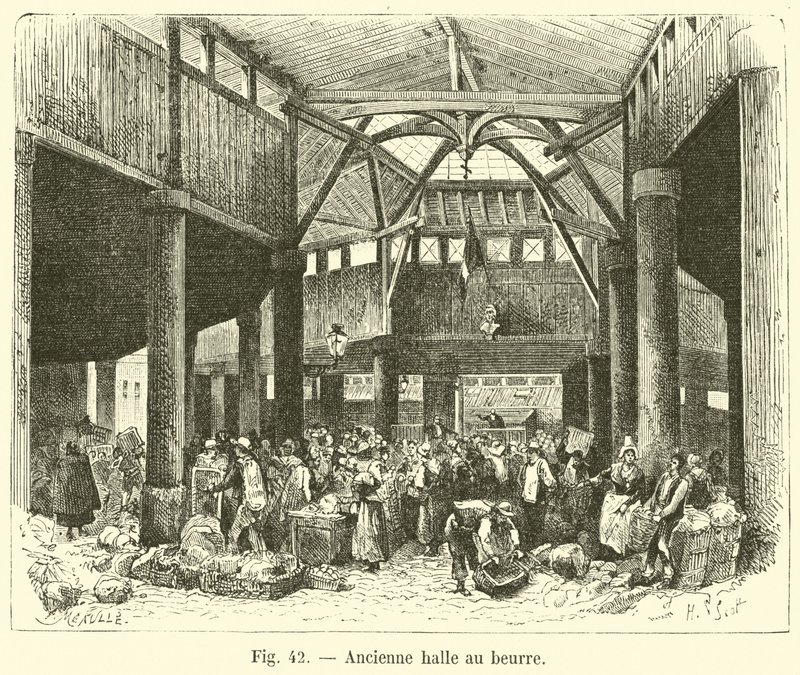 Antica hall del burro da French School