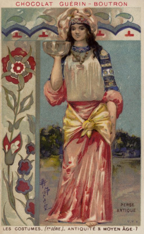 Costume persiano antico da French School