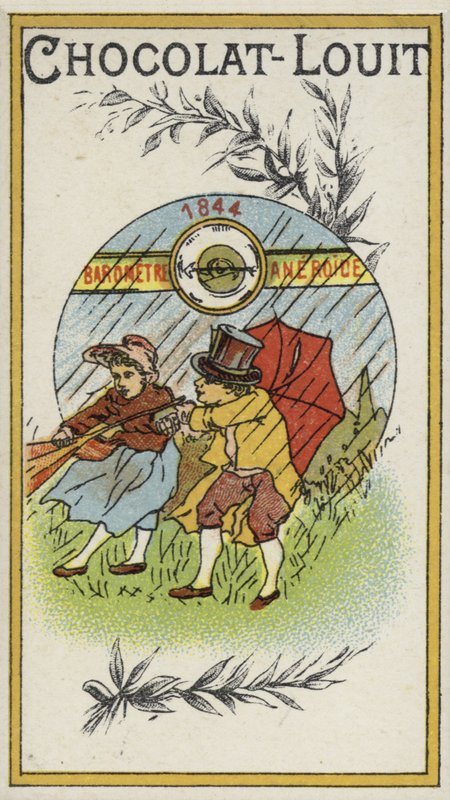 Barometro aneroide, 1844 da French School