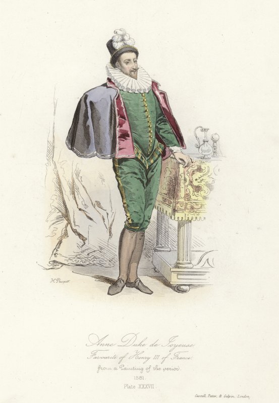 Anna, Duca di Joyeuse, favorito di Enrico III di Francia da French School