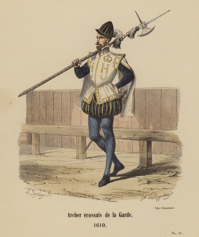 Arciere scozzese della Guardia da French School