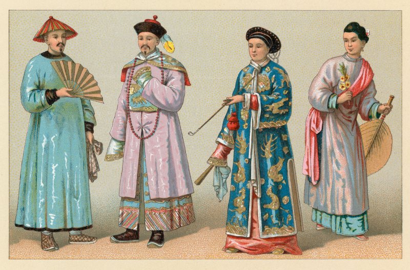 Costume asiatico da French School
