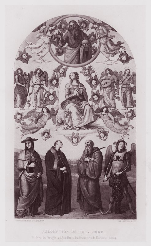 Assunzione della Vergine, Dipinto del Perugino all