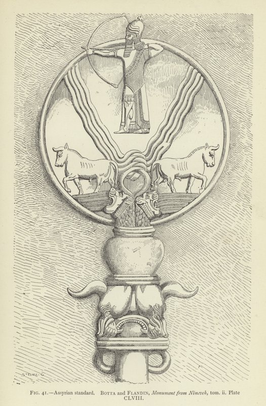 Stendardo assiro da French School