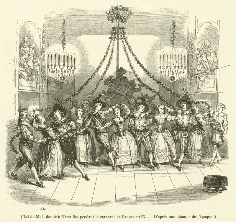 Bal du Mai, dato a Versailles durante il carnevale dell