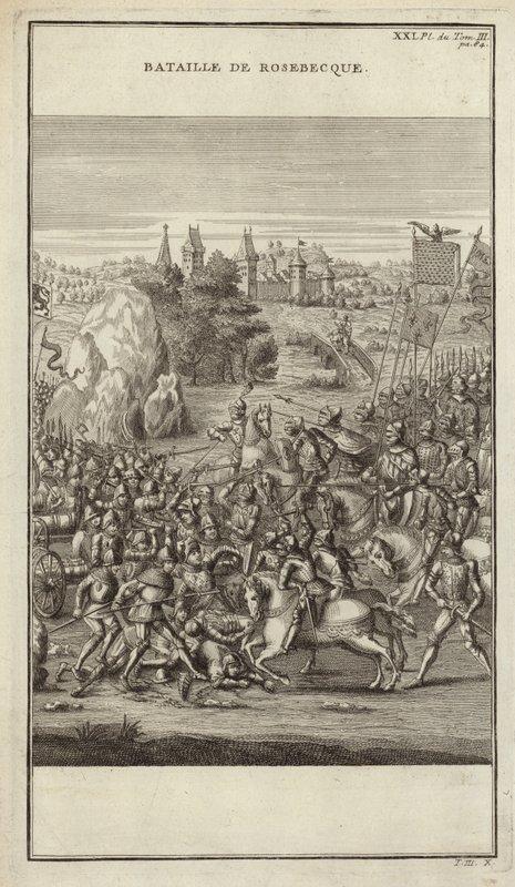 Battaglia di Rosebecque da French School