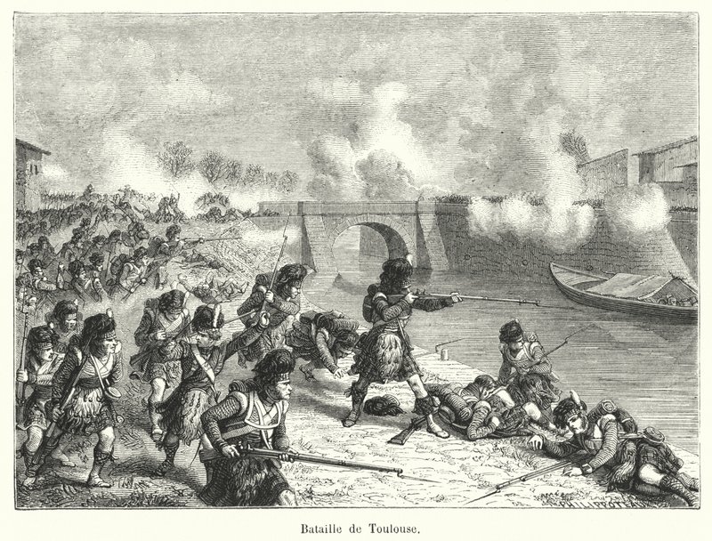 Battaglia di Tolosa da French School
