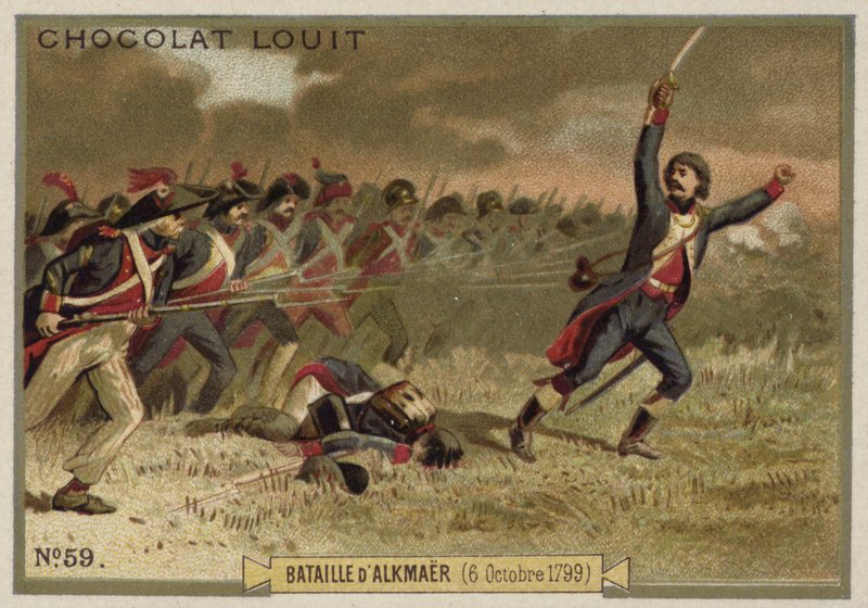 Battaglia di Alkmaar, Guerre Rivoluzionarie Francesi, 6 ottobre 1799 da French School