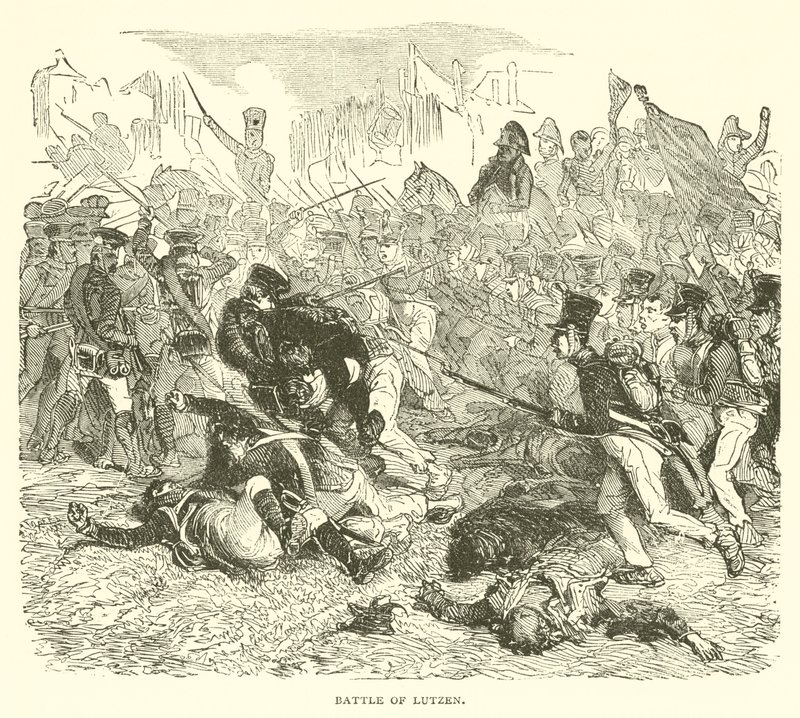 Battaglia di Lutzen da French School