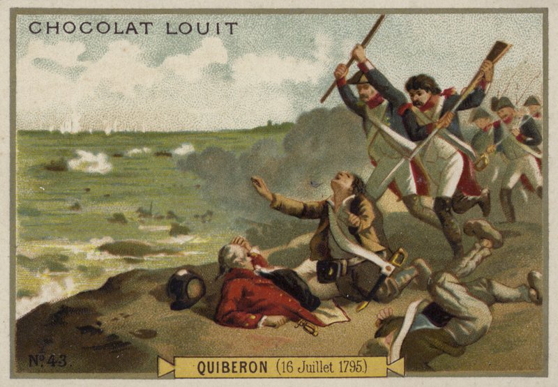 Battaglia di Quiberon, Guerre Rivoluzionarie Francesi, 16 luglio 1795 da French School