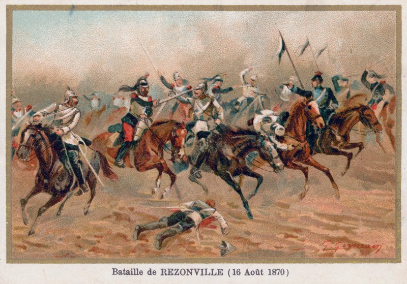 La battaglia di Rezonville da French School