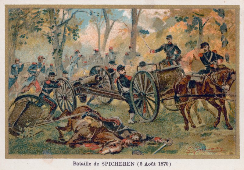 La battaglia di Spicheren, difesa di Stiring da French School