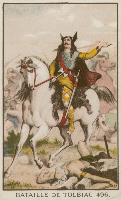 Battaglia di Tolbiac, 496 da French School