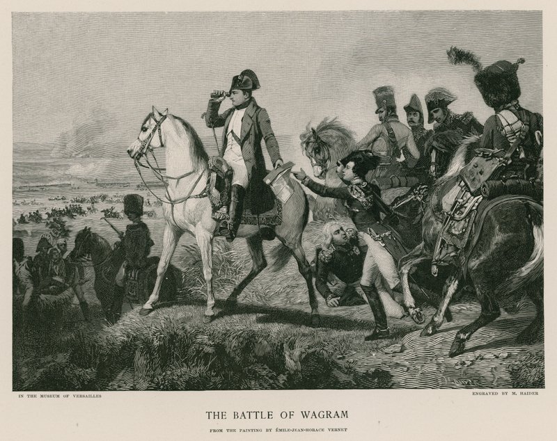 Battaglia di Wagram da French School