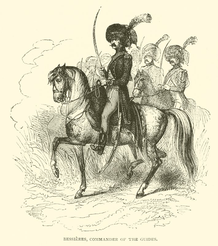 Bessieres, Comandante delle guide da French School