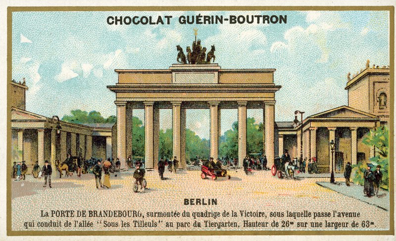 Porta di Brandeburgo, Berlino da French School
