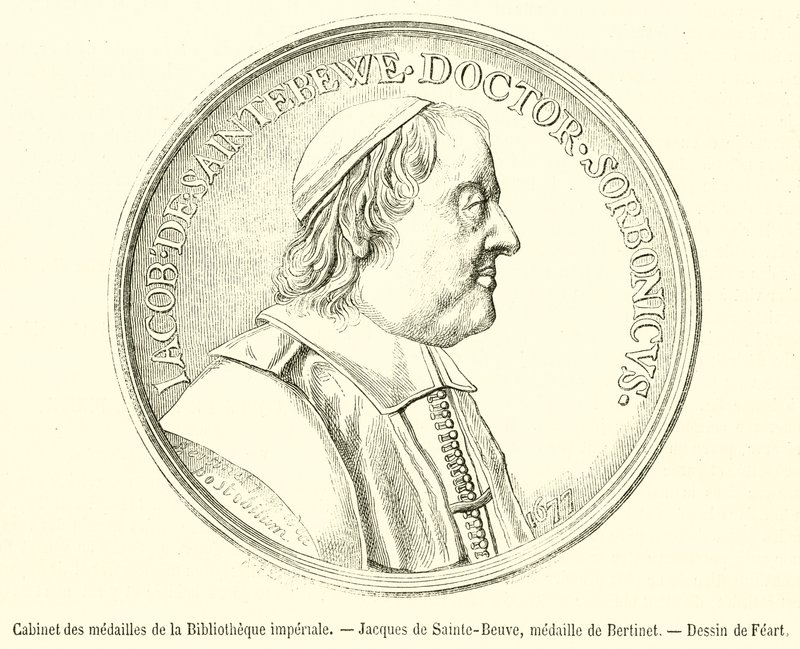Gabinetto delle medaglie della Biblioteca imperiale, Jacques de Sainte-Beuve, medaglia di Bertinet da French School